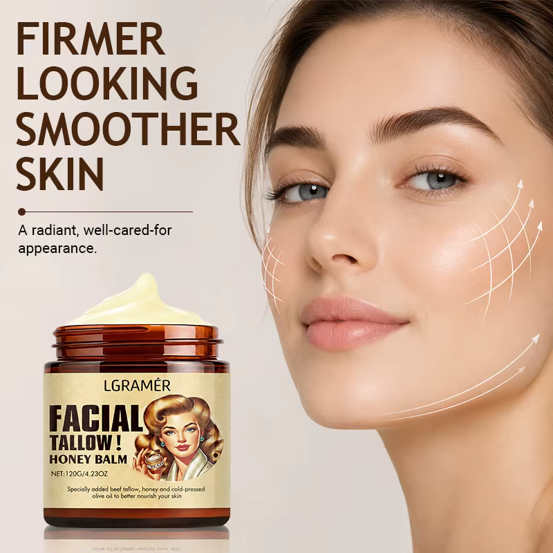 Baume Crème Visage au Suif et au Miel