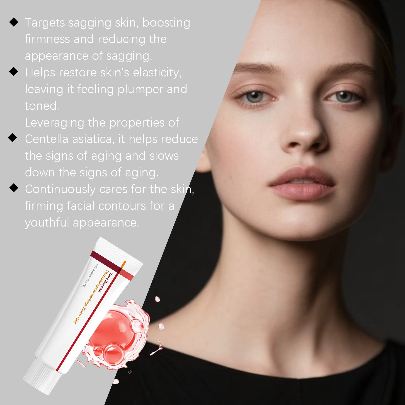 Centella Asiatica Time Reverse crème avancée à absorption rapide et nourrissante hydrate raffermissant Anti-âge