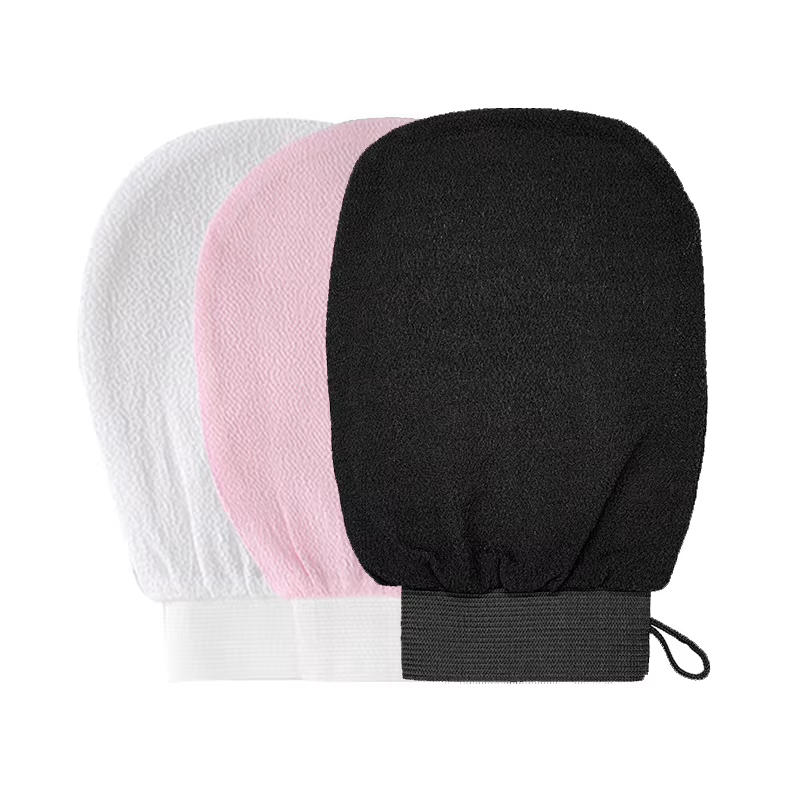 Gant exfoliant pour le corps et le visage