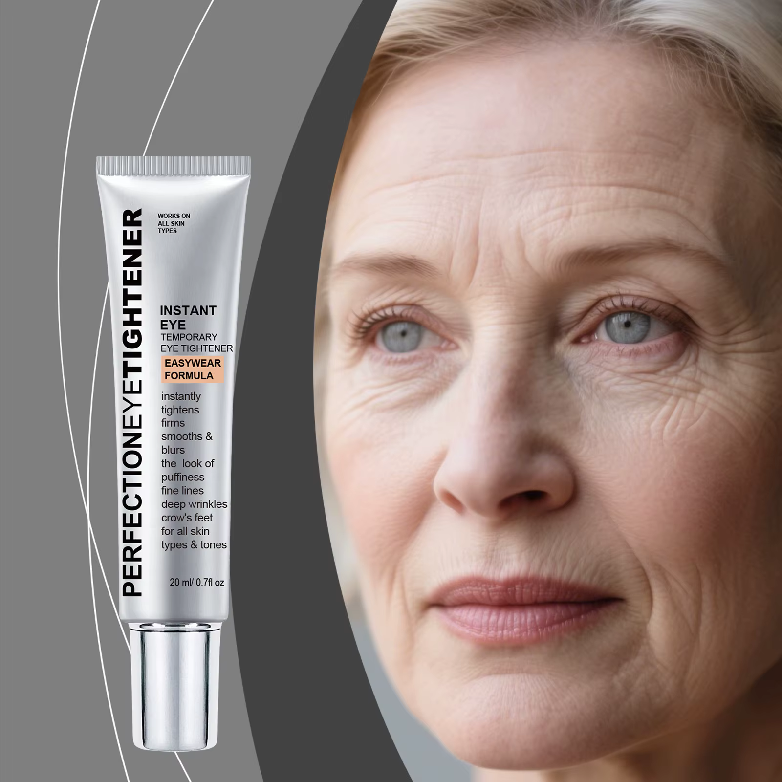 Crème pour les yeux ferme