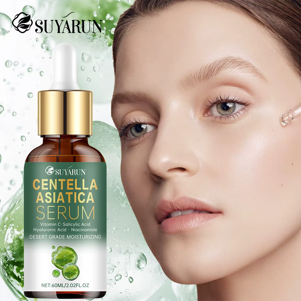 SUYARUN Premium Centella Asiatica Sérum - Traitement hydratant et apaisant pour l'acné