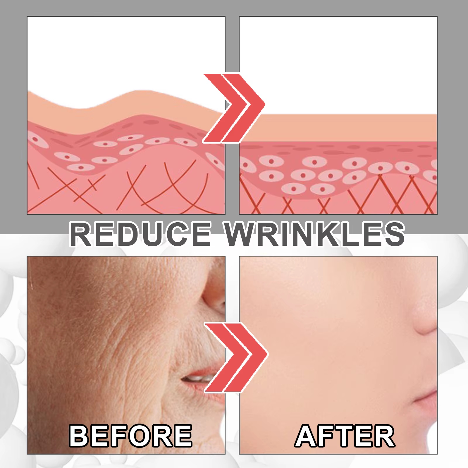 Crème pour le visage au collagène