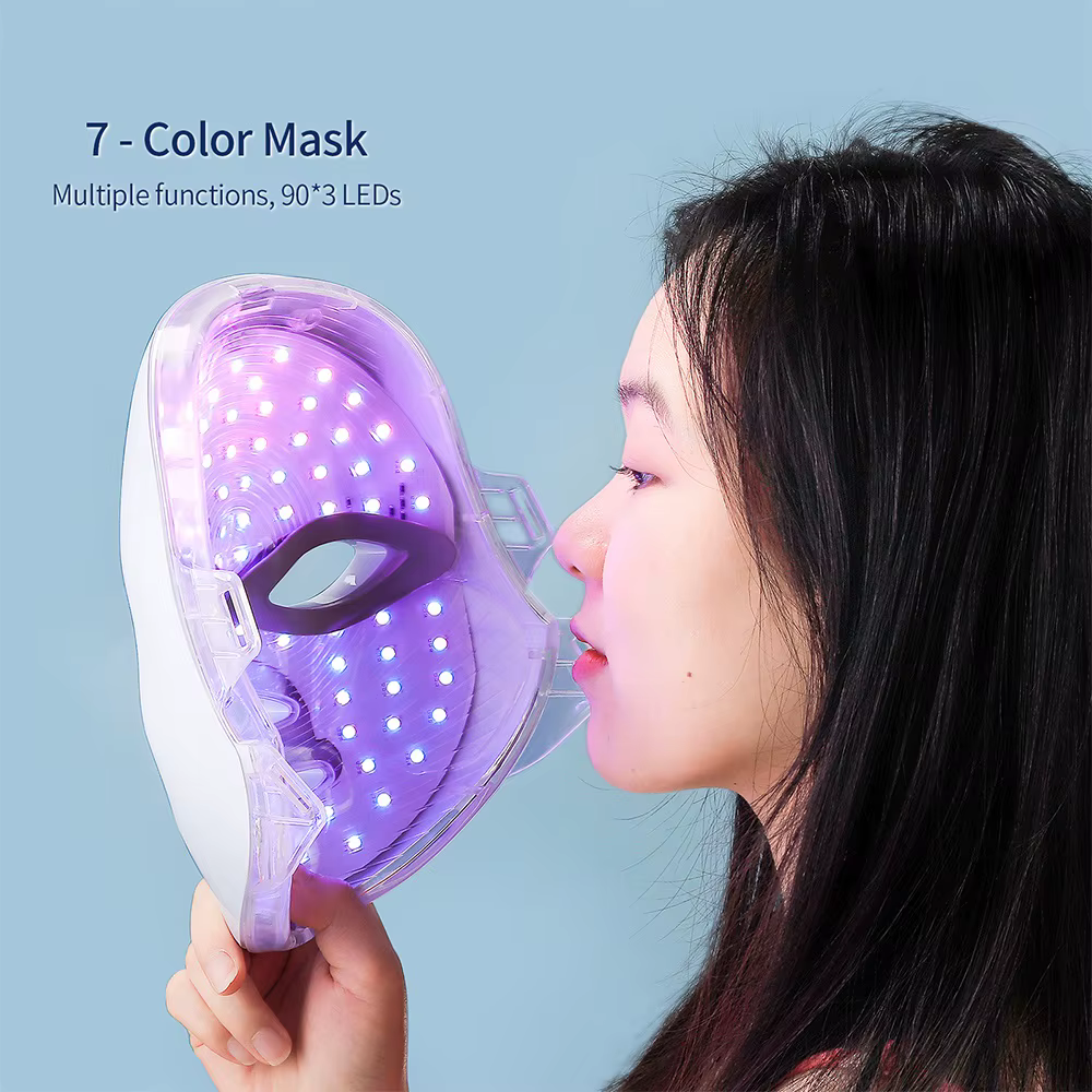 Masque facial LED 7 couleurs