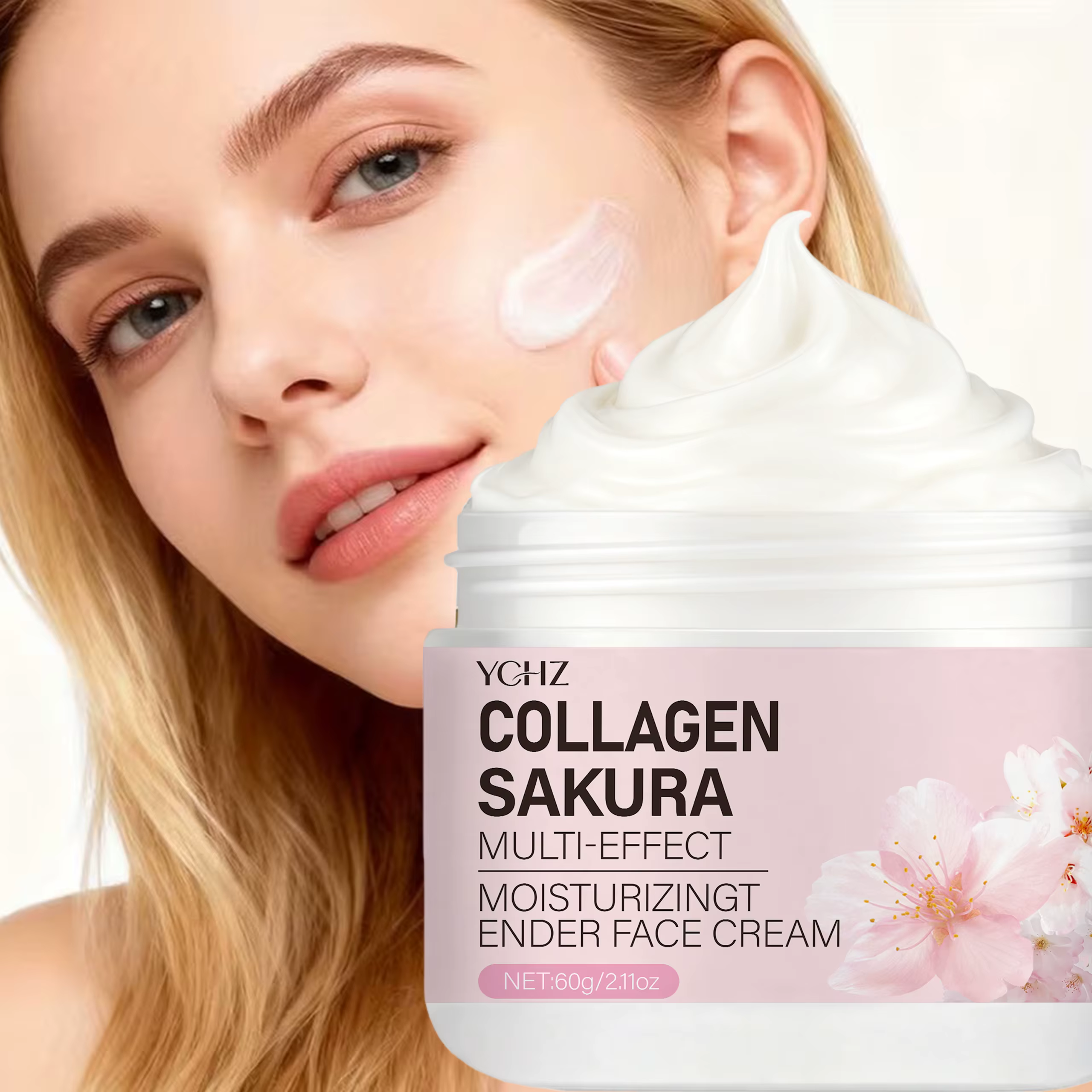 Crème Sakura : Hydratation intense pour peaux sèches