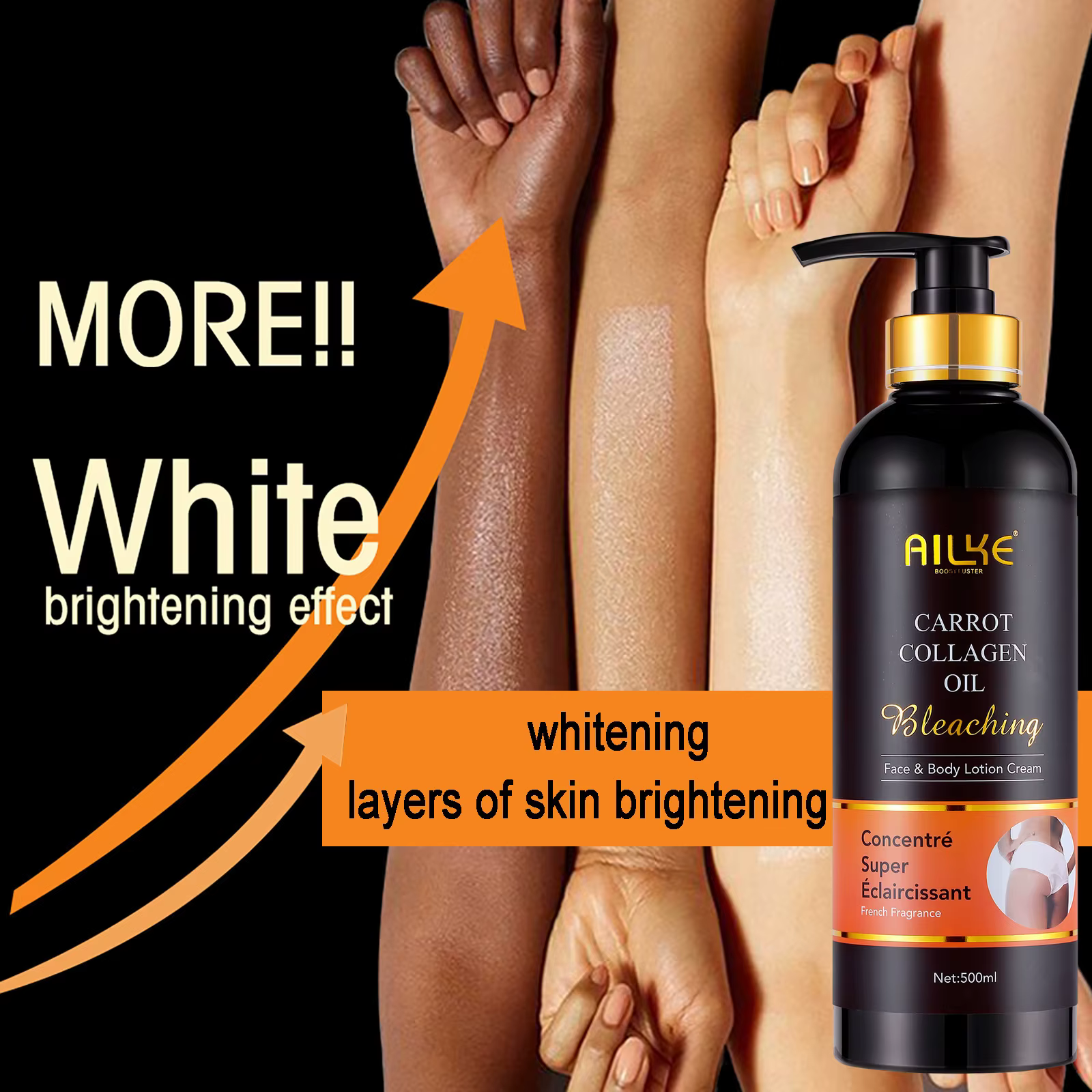 AILKE Sérum visage blanchissant la peau