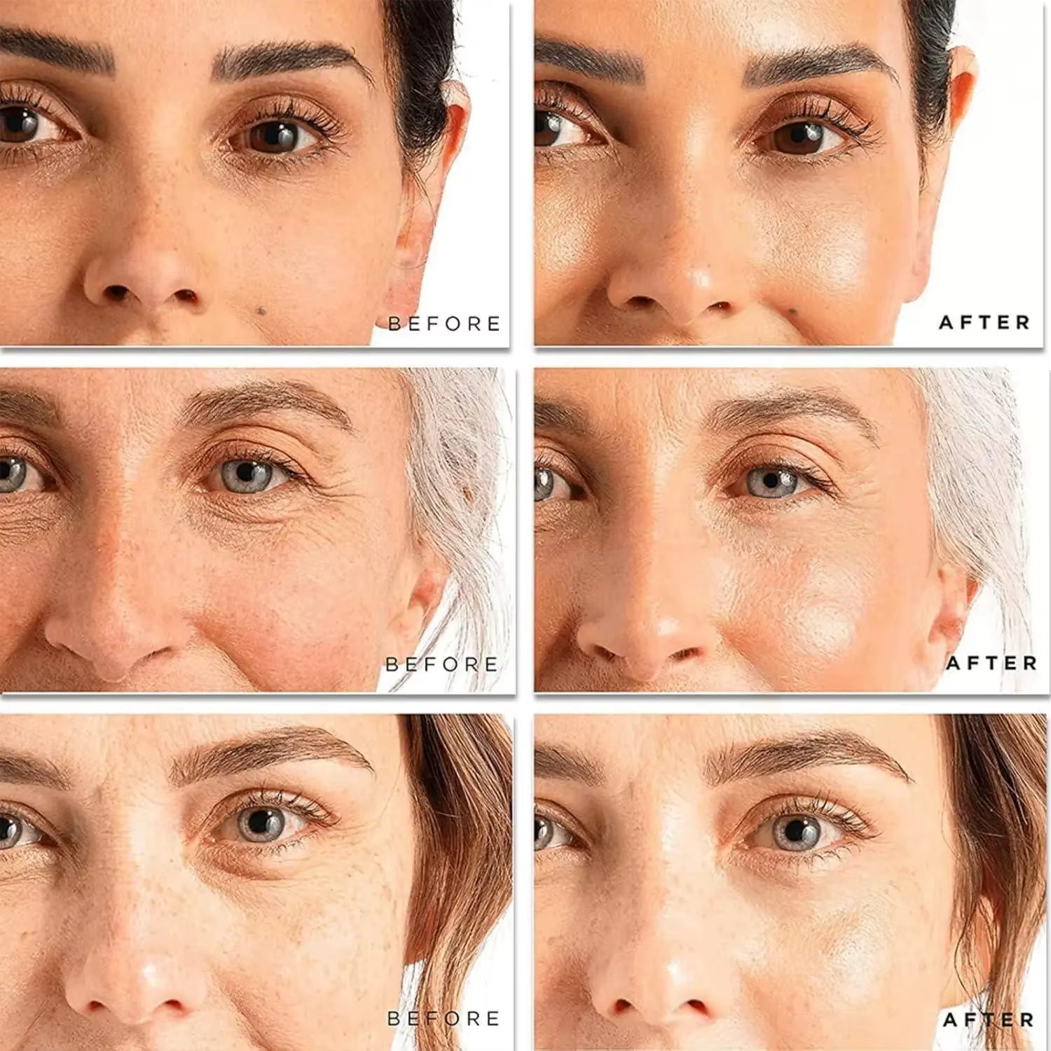 Crème anti-rides instantanée pour le visage