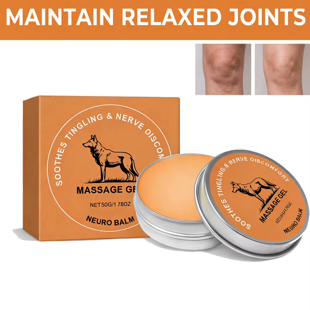 Baume Rafraîchissant Apaisant pour les Articulations – Crème de Massage Confort Rafraîchissant pour Genoux, Épaules, Poignets – Soin Quotidien – Pommade à Usage Externe
