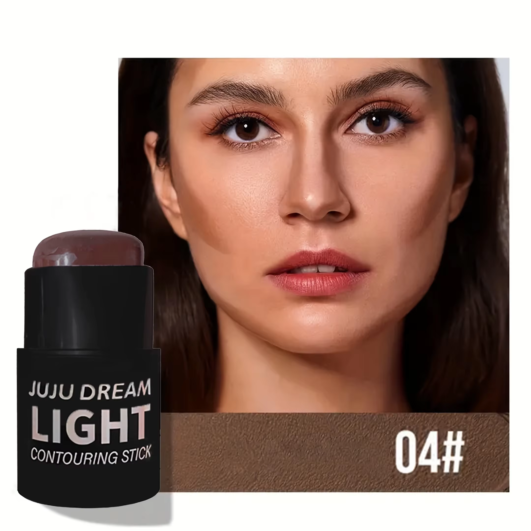 Bâton de contour longue durée : bronzant mat
