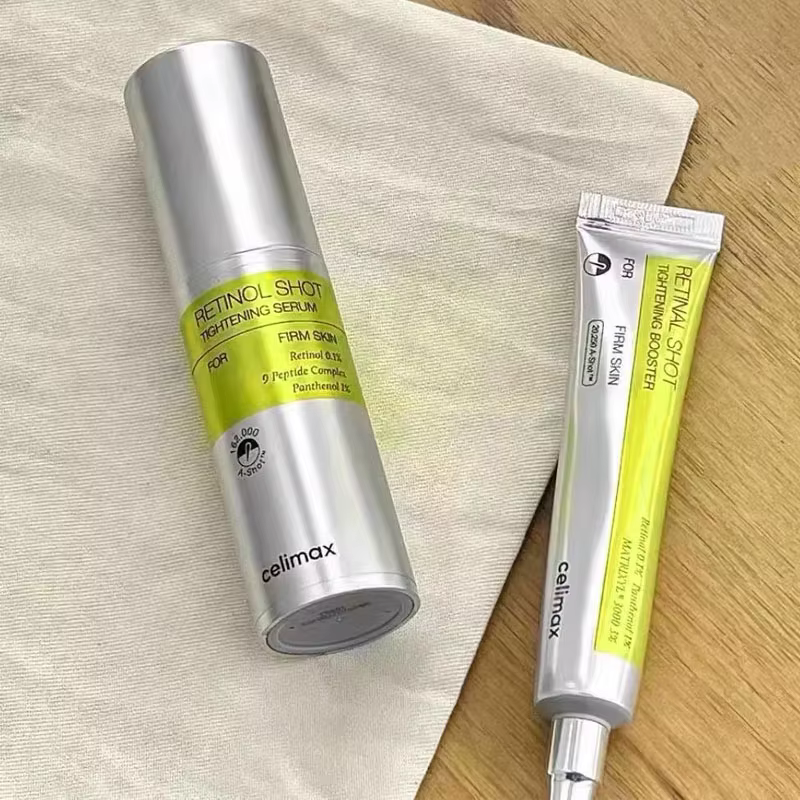 Coffret Coréen Celimax au Rétinal : Soin Hydratant et Raffermissant