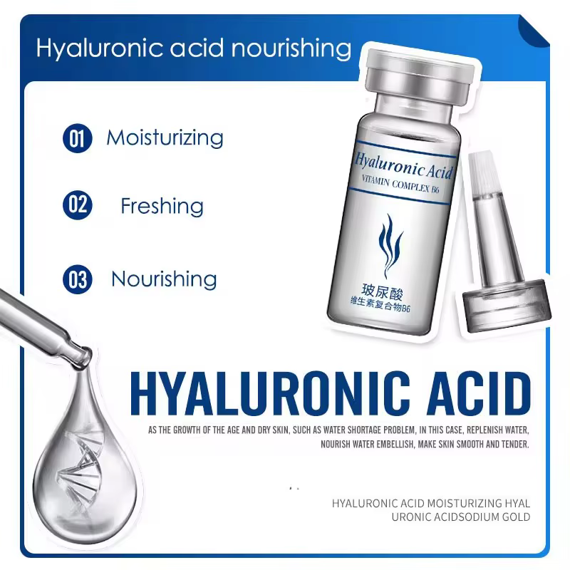 20 pièces BIOAQUA acide hyaluronique sérum soin du visage hydratant raffermissant Essence