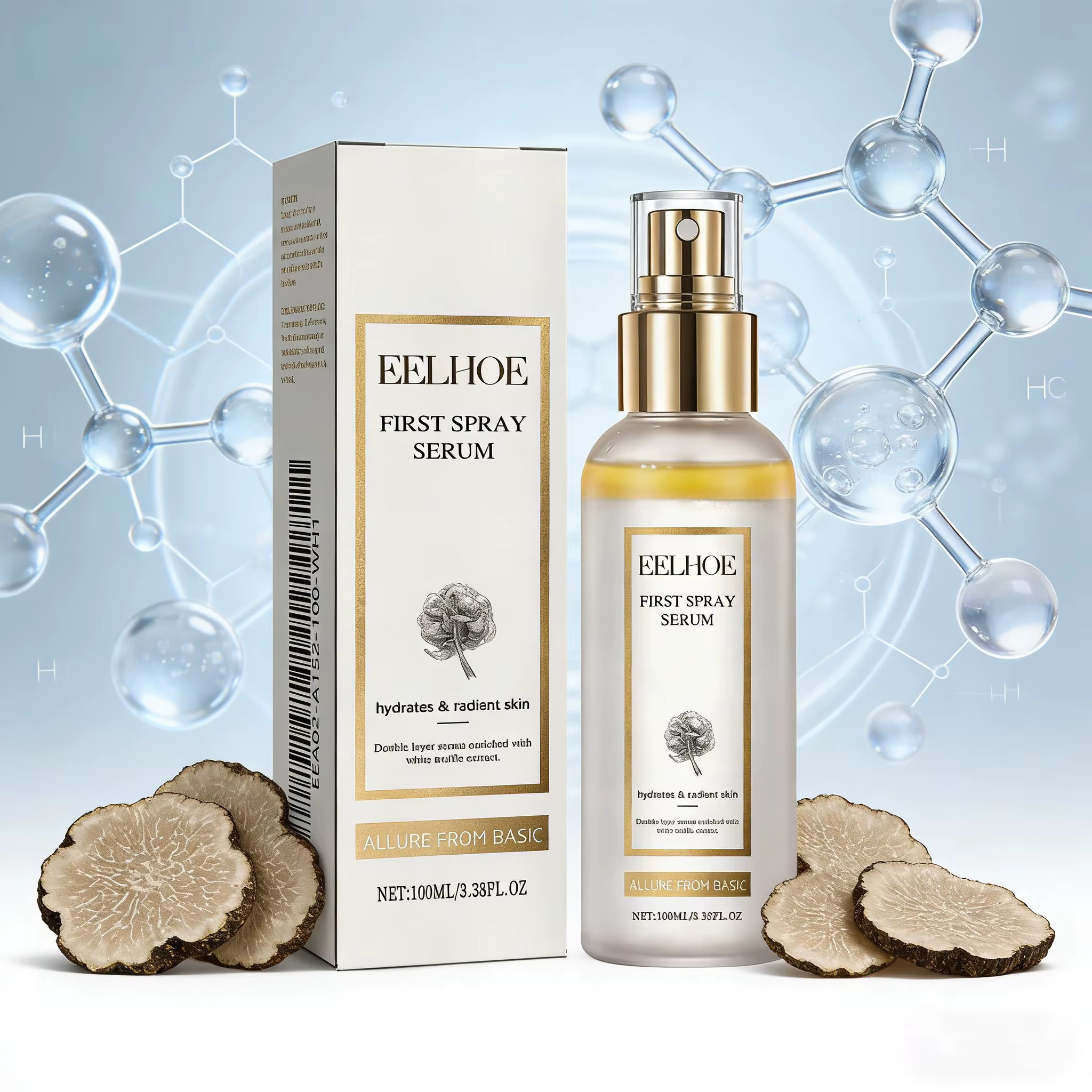 Spray hydratant à la truffe blanche