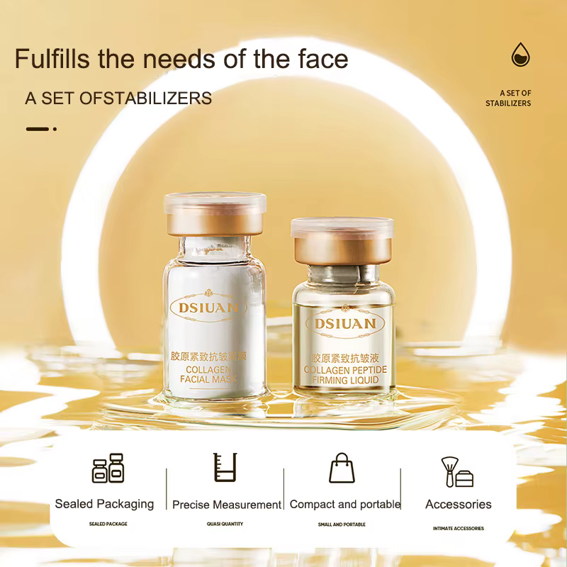 Kit de masque en poudre lyophilisée pour le visage