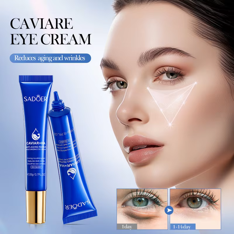 Crème anti-caviar pour les yeux