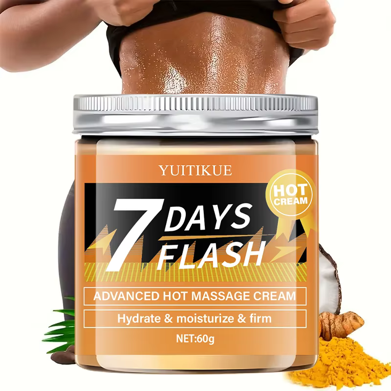 Crème de massage chaude 60g – Convient pour développer les muscles