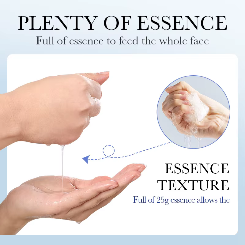 10 pièces SAODER acide hyaluronique masques pour le visage soins de la peau raffermissant hydratant masque Facial