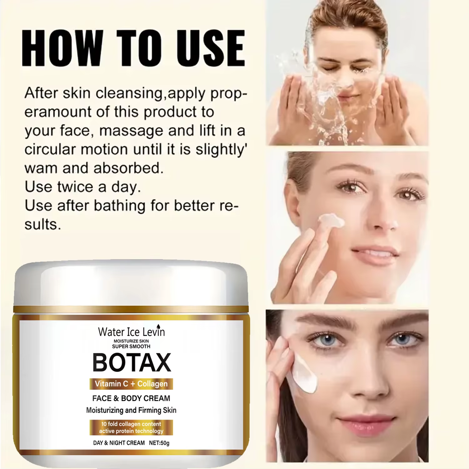 Crème au collagène Niacinamide