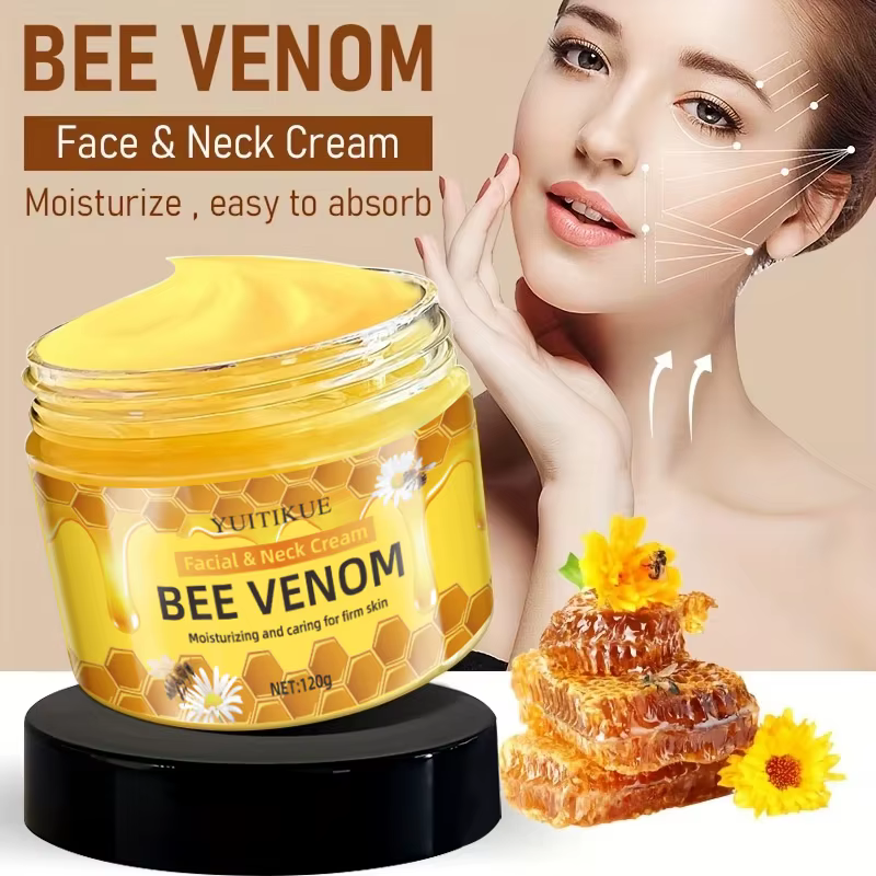 Crème visage et cou au venin d'abeille YUITIKUE 120g