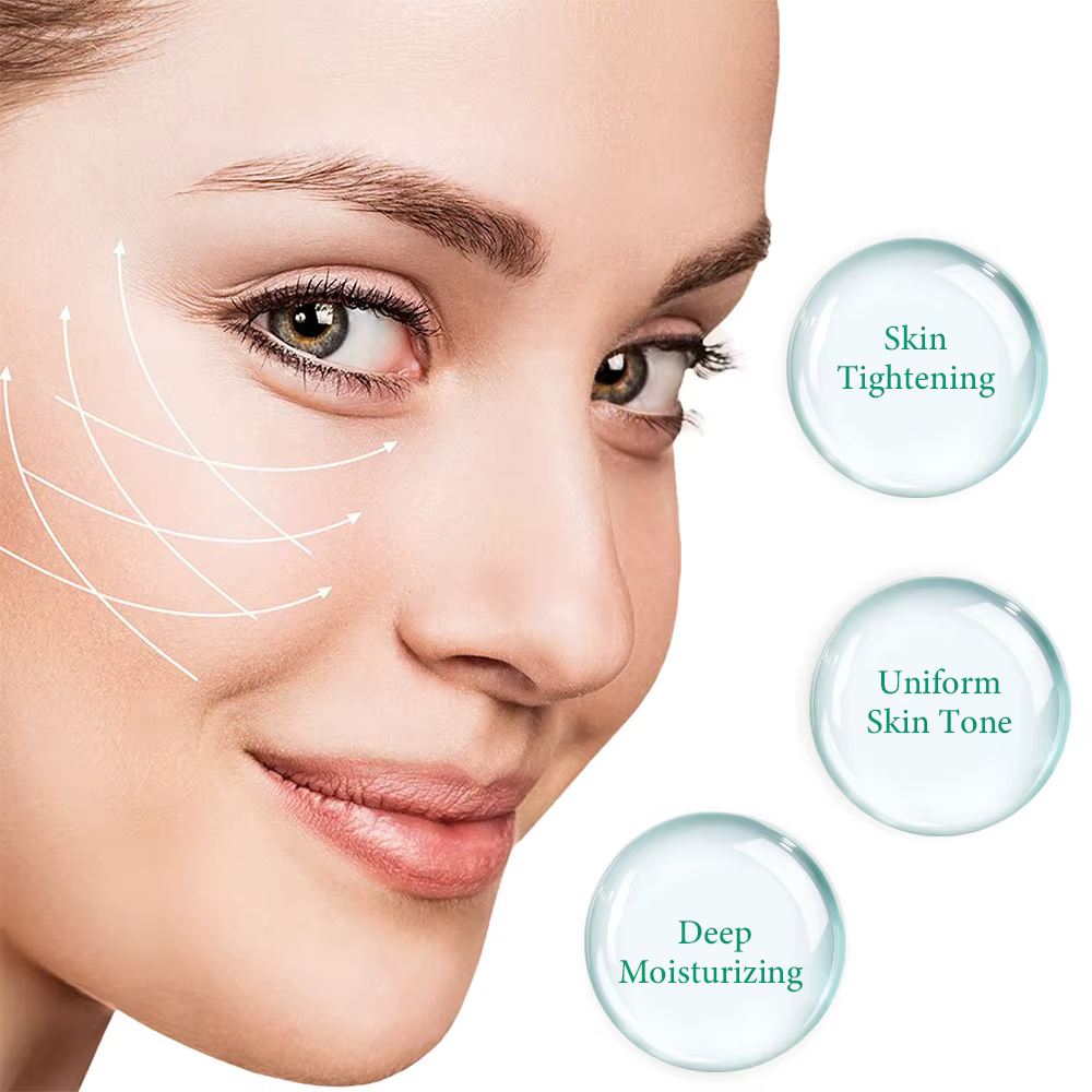 Crème pour le visage, 5 secondes