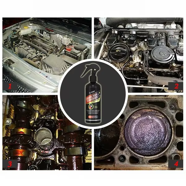 Nettoyant puissant pour compartiment moteur de voiture, produit de décontamination pour l'entretien automobile