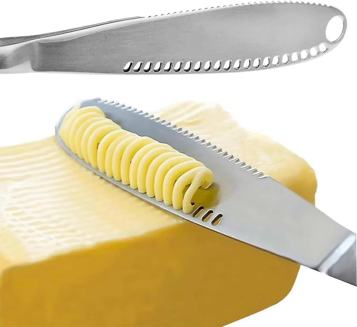 Couteau à beurre, vaisselle, fromage avec trous, couteau à crème, couteau à pain et à confiture, couteau à beurre au fromage 1 pièces