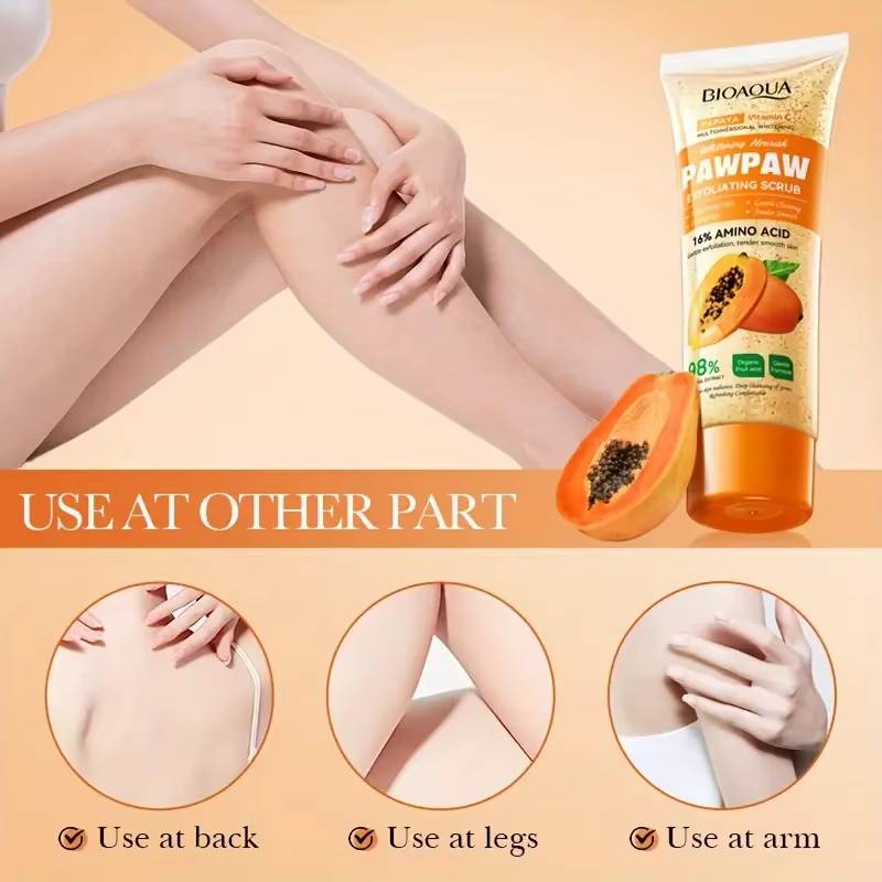 Crème exfoliante papaye vitamine C