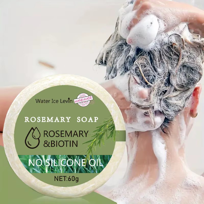 Savon Shampooing au Romarin | Huile Nettoyante Profonde