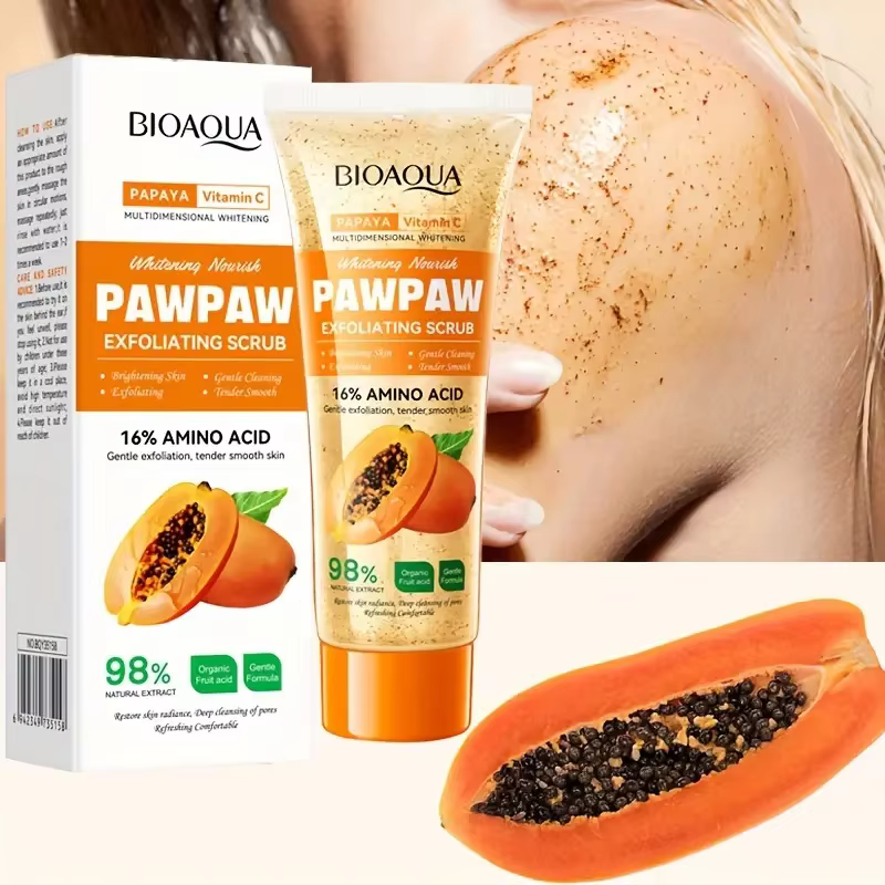 Crème exfoliante papaye vitamine C