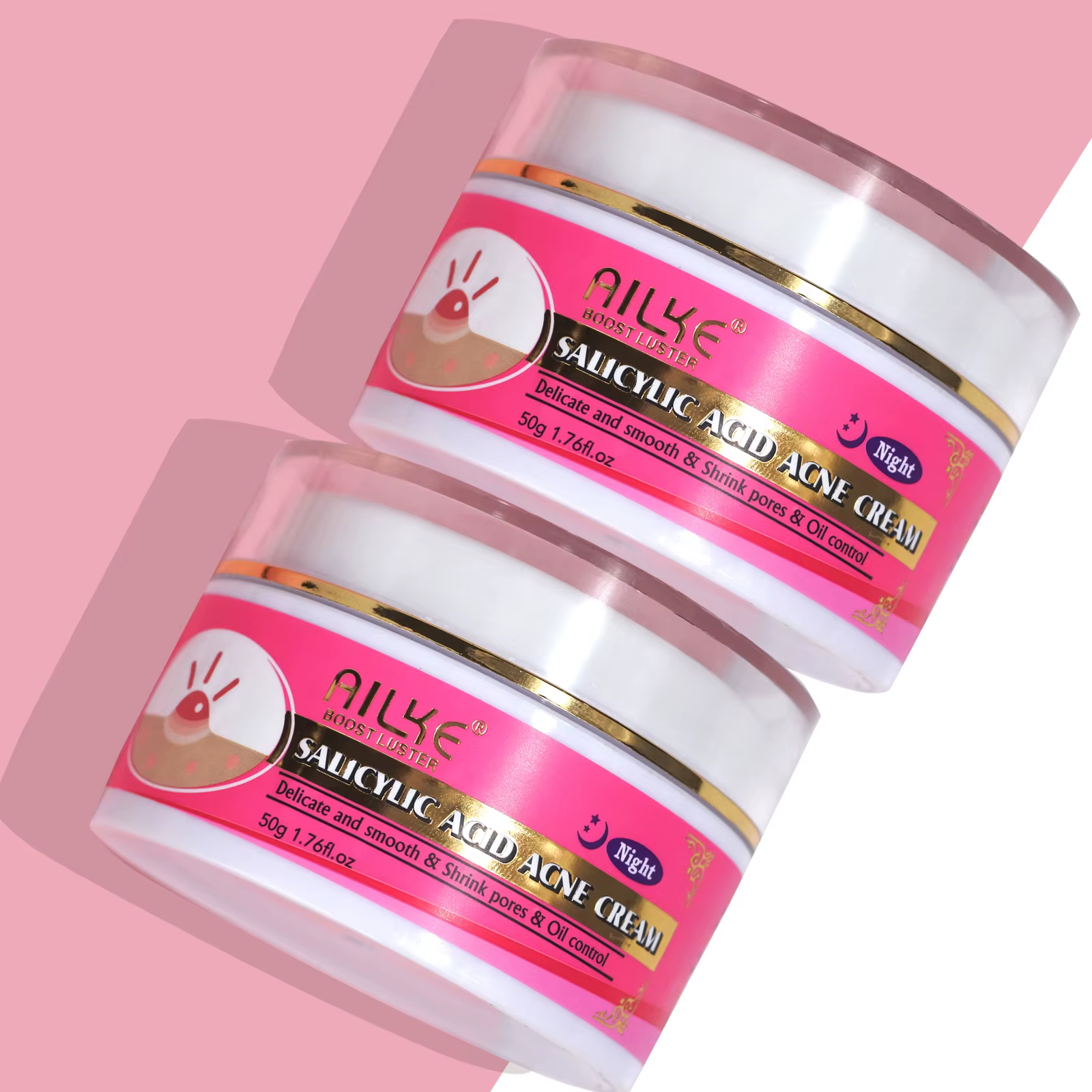 AILKE Crème Visage Bio Anti-Acné