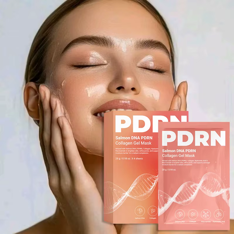Masque facial au collagène et ADN de saumon PDRN