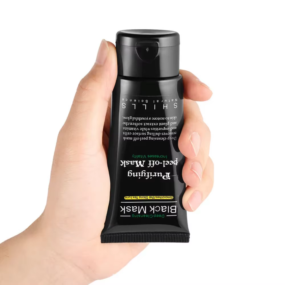 Charbon de bambou nouvelle aspiration visage nettoyage en profondeur masque de boue noire dissolvant de points noirs