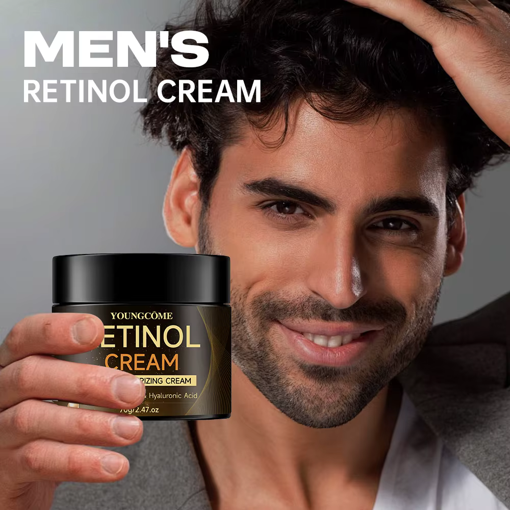 Crème hydratante au rétinol pour hommes – crème visage Anti-âge