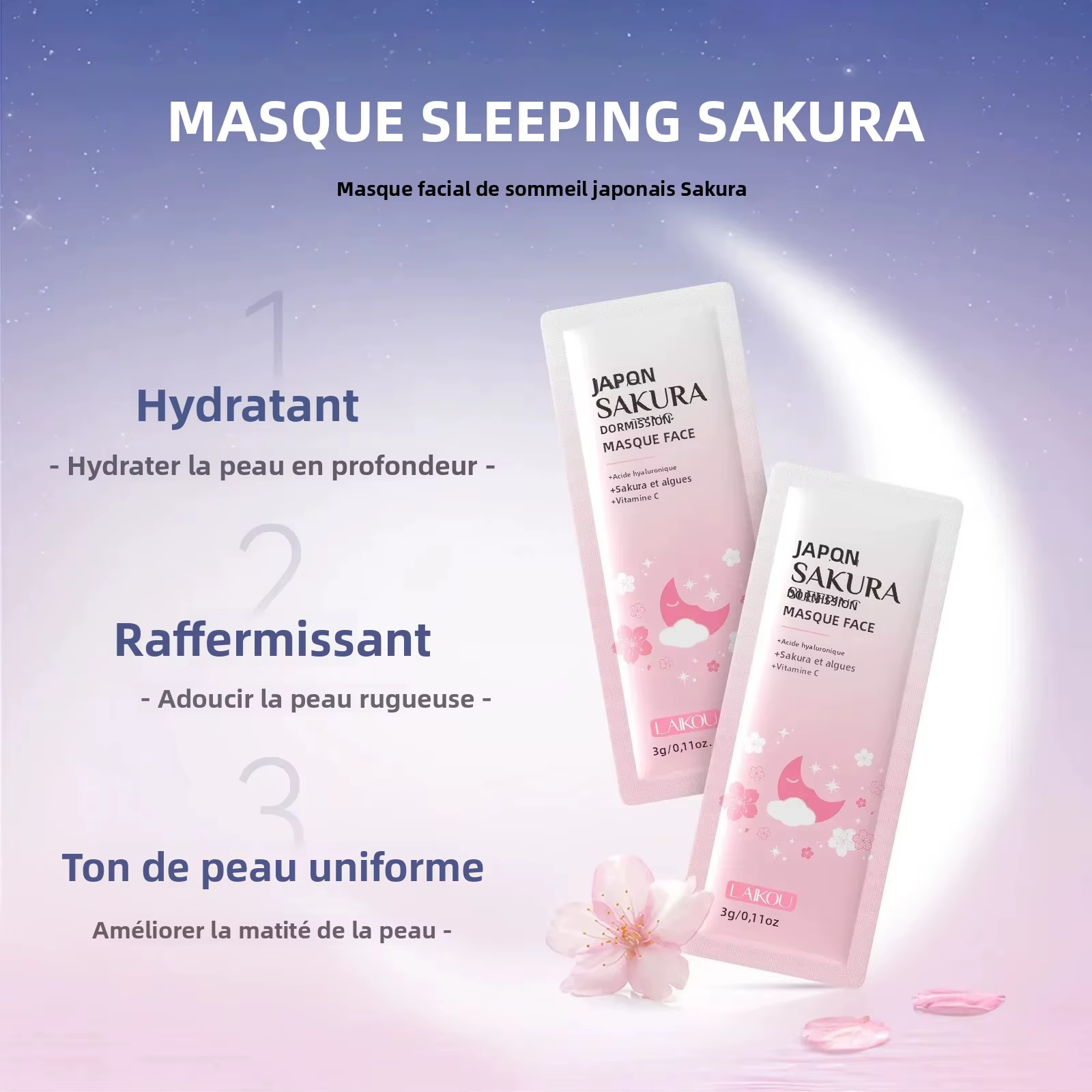Sakura – ensemble de soins pour la peau