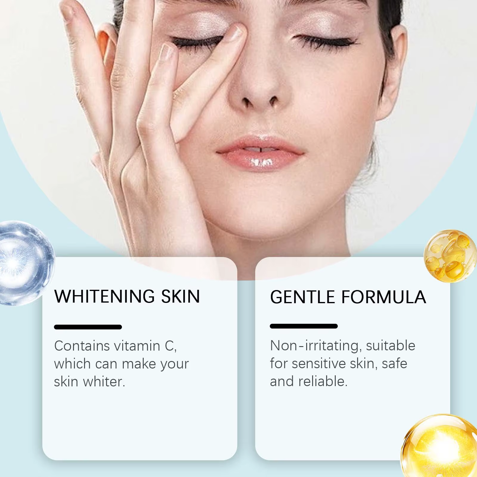 Sérum hydratant à la vitamine C E