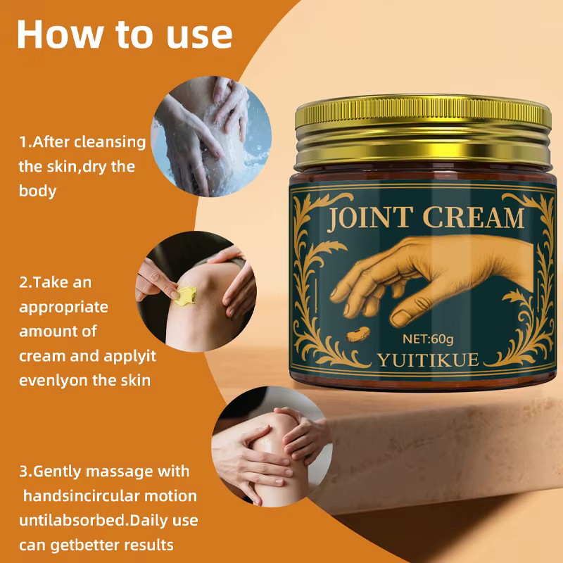 YUITIKUE Crème de Soin articulaire 60g - Hydrate la peau et les articulations