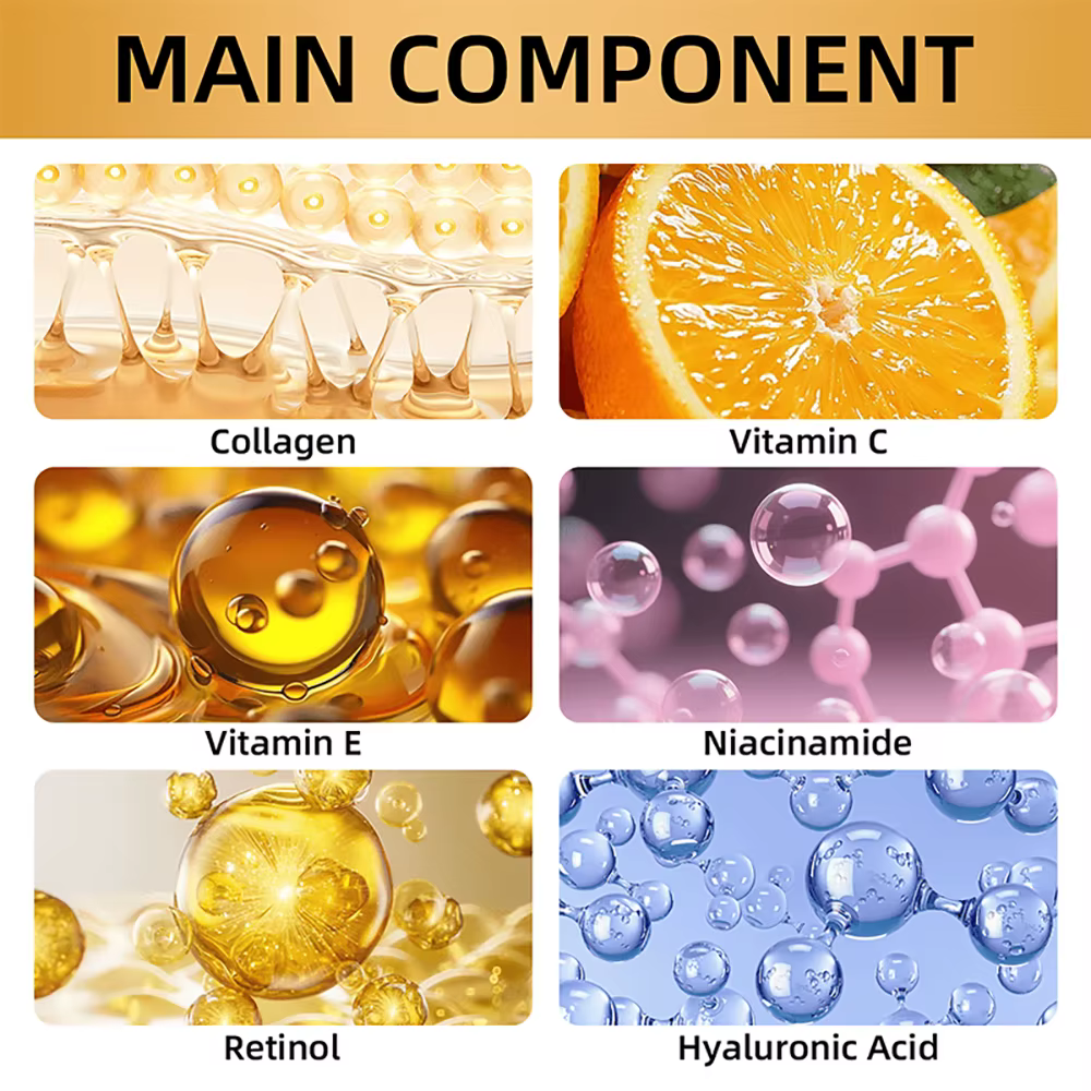 HISENRAIN Crème raffermissante anti-âge 6 en 1 – Crème anti-rides