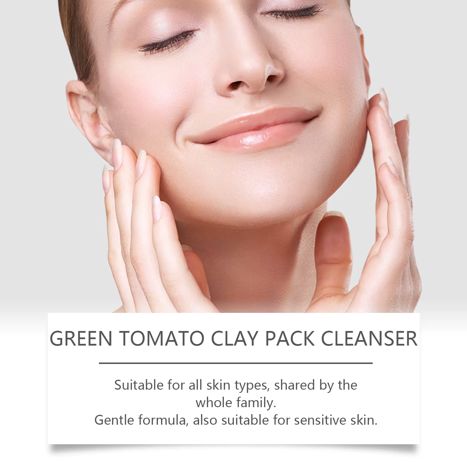 Lait nettoyant au tomate vert hydratant en profondeur