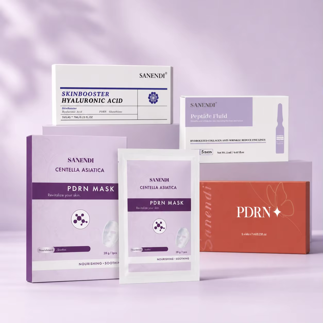 Sérum 4-en-1 PDRN Acide Hyaluronique de Saumon pour le Visage