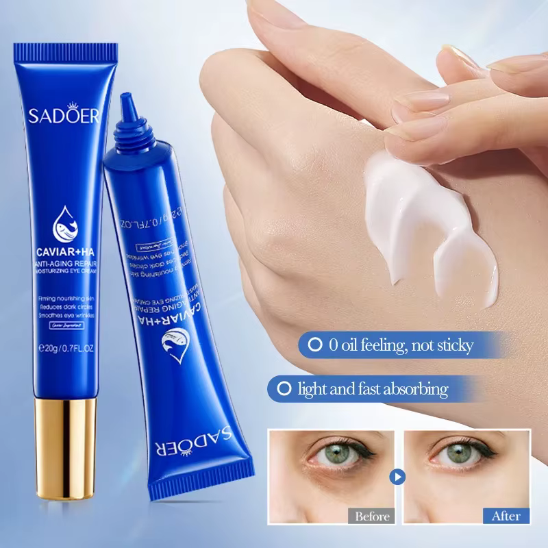 Crème anti-caviar pour les yeux
