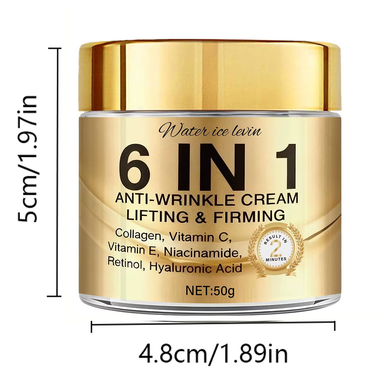 Crème anti-rides 6-en-1. Liftant