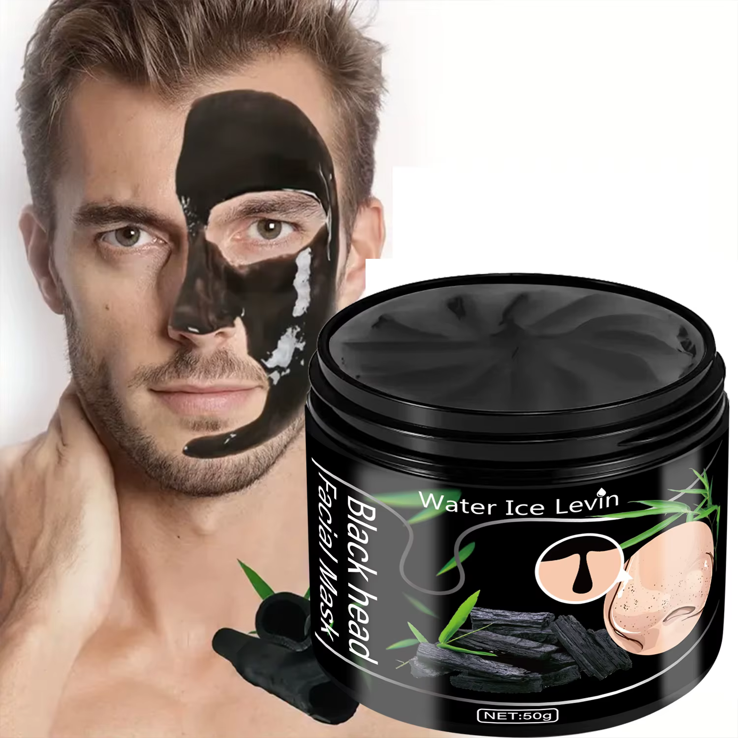 Masque peel-off anti-points noirs au charbon de bambou