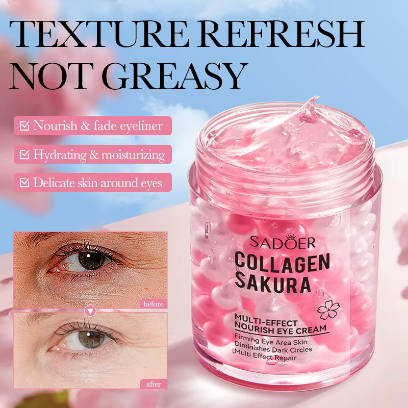 SADOER Sakura crème pour les yeux au collagène-en Stock soin