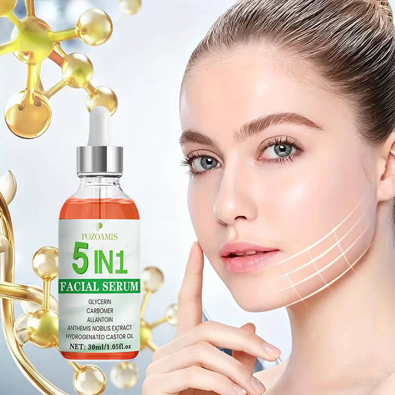 Sérum facial 5-en-1 hydratant et nourrissant