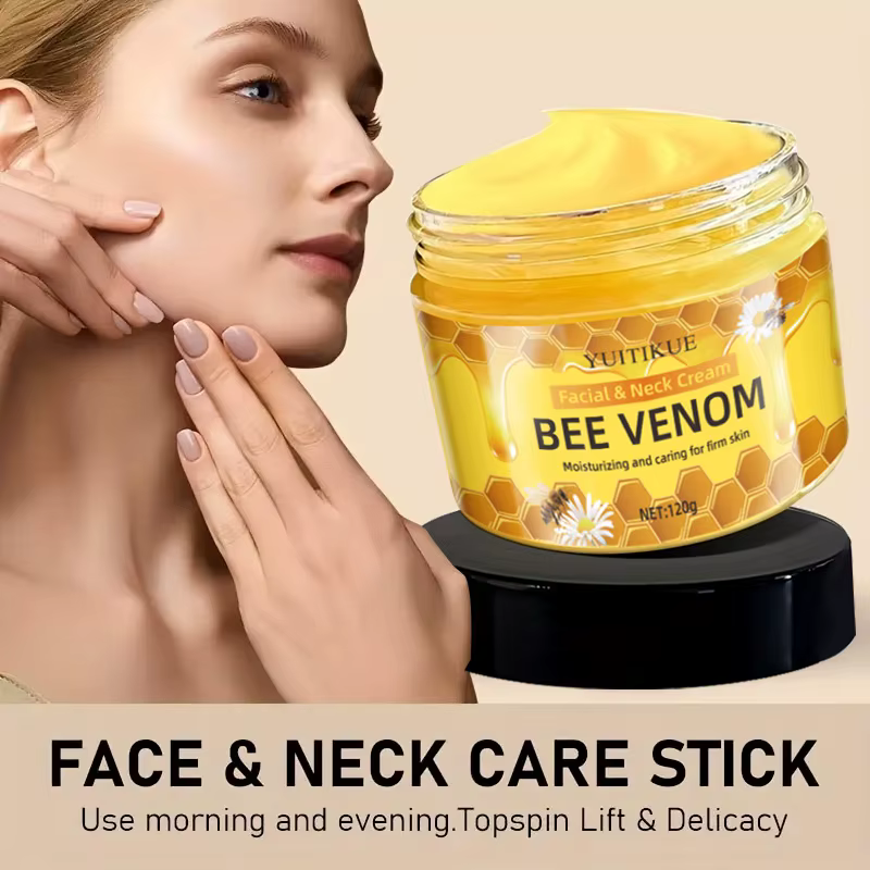Crème visage et cou au venin d'abeille YUITIKUE 120g