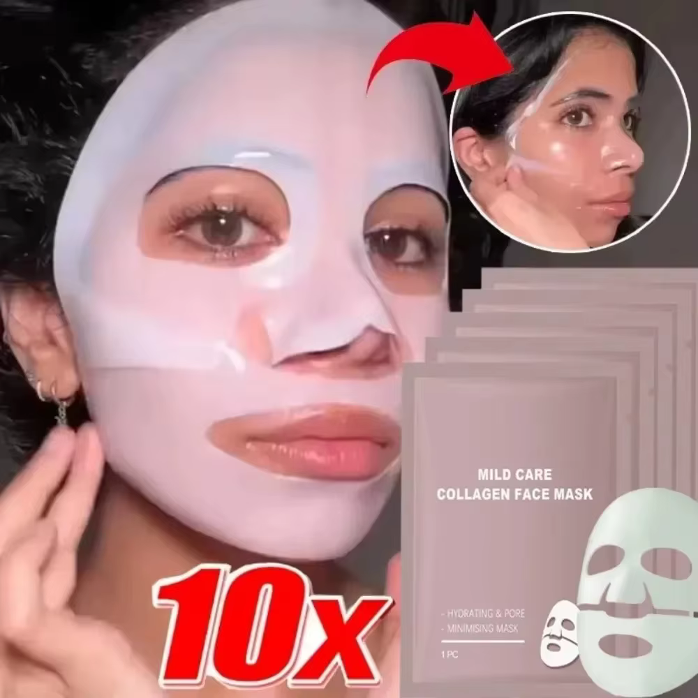 Masque facial au collagène Bio
