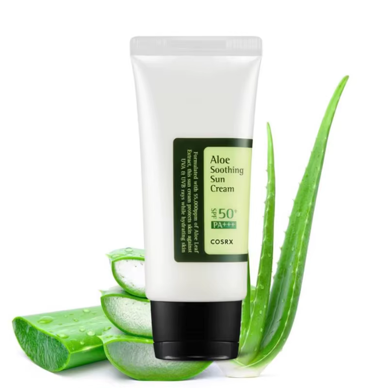 Crème Solaire Apaisante pour le Visage