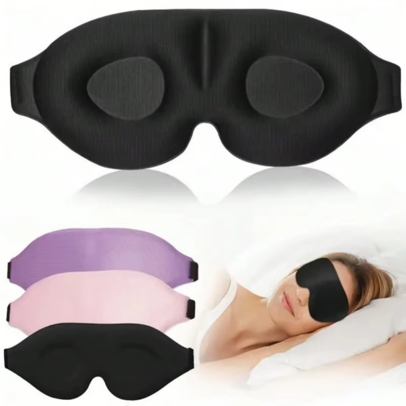 1 masque pour les yeux 3D Contour Sleep