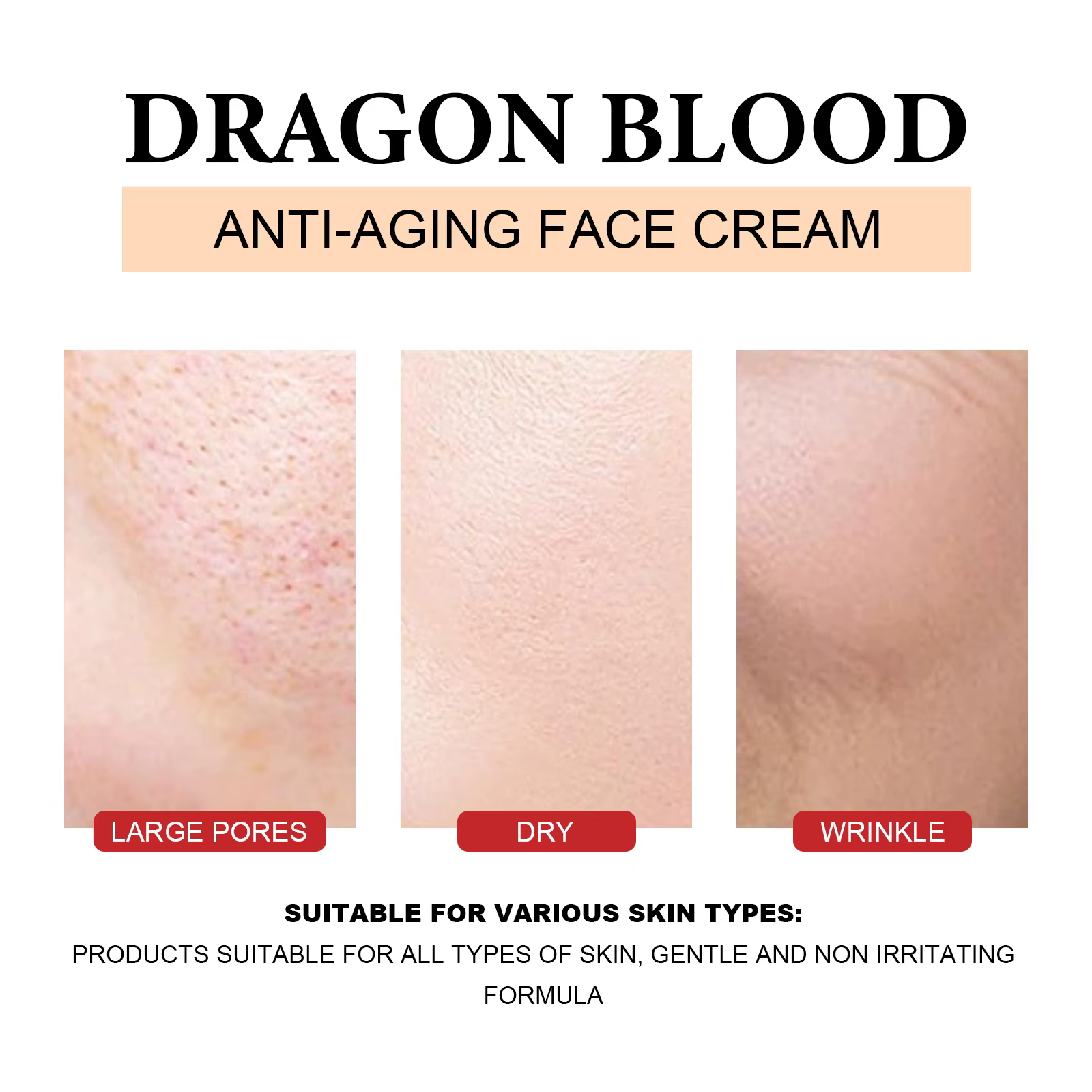 Crème à l'acide hyaluronique au sang de Dragon