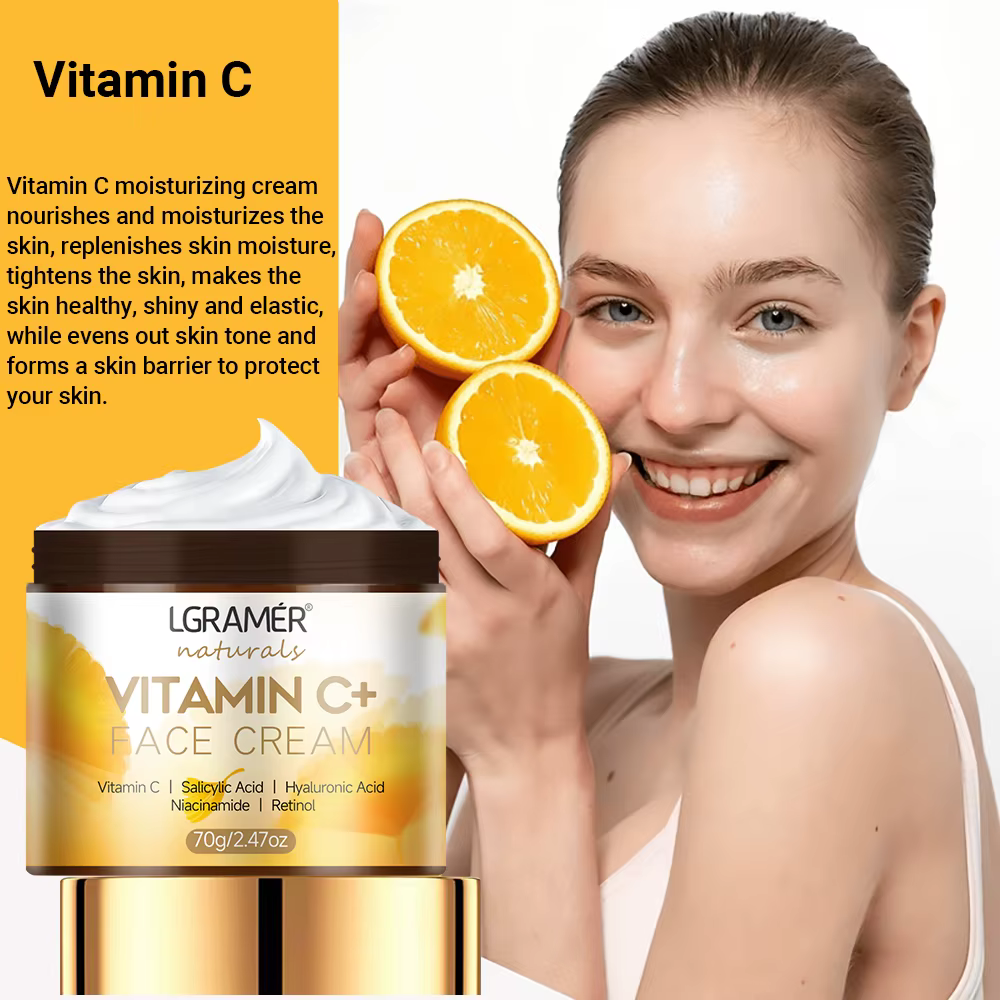 Crème pour le visage à la vitamine C
