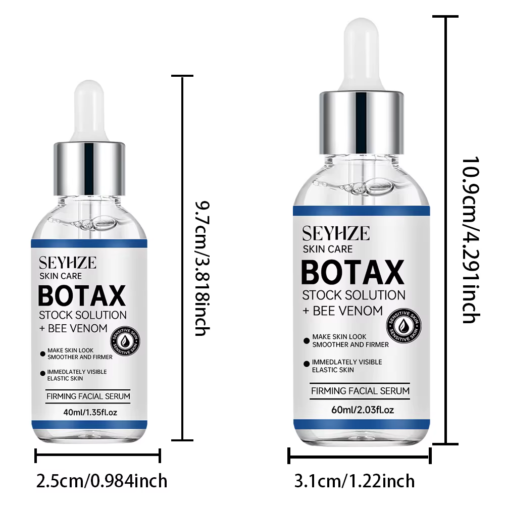 SEYHZE BOTAX Sérum Visage Amélioré 1pc - Soin Hydratant Jour et Nuit Rich In Aloe Peptides Collagène Et Rétinol pour Serrer