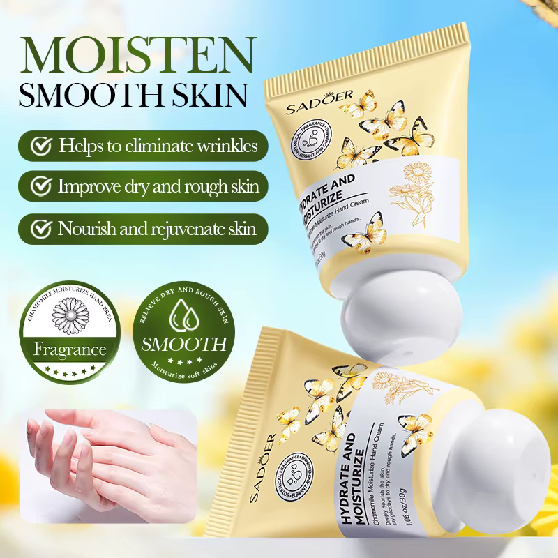 Crème pour les mains florale SADOER